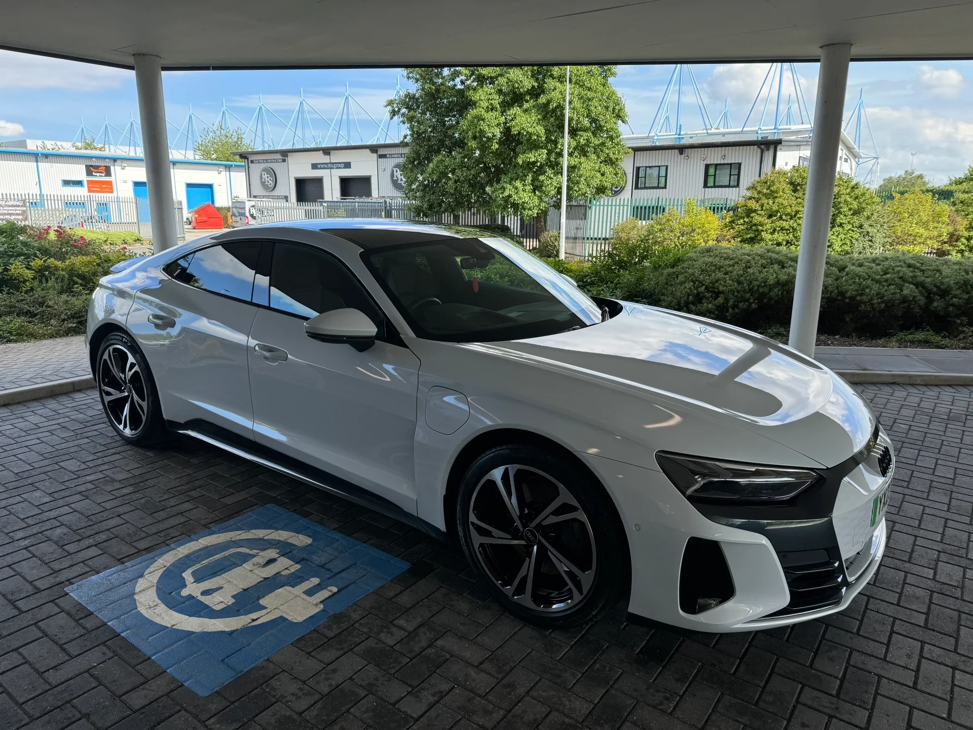 Audi e-tron GT professionally valeted and ceramic coated in Beverley by JCS Valeting - mobile detailing service across East Yorkshire