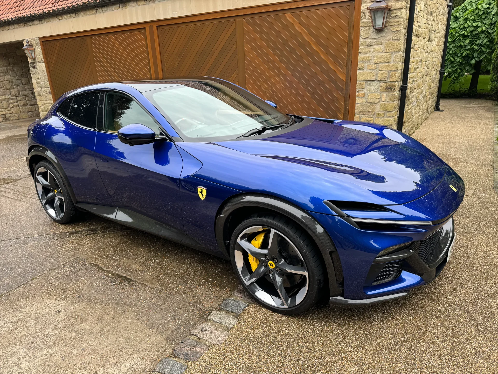 Luxury Ferrari Purosangue given Premium Valet with hand-applied Autoglym carnauba wax by JCS Valeting in Bridlington - expert mobile detailing across East Yorkshire