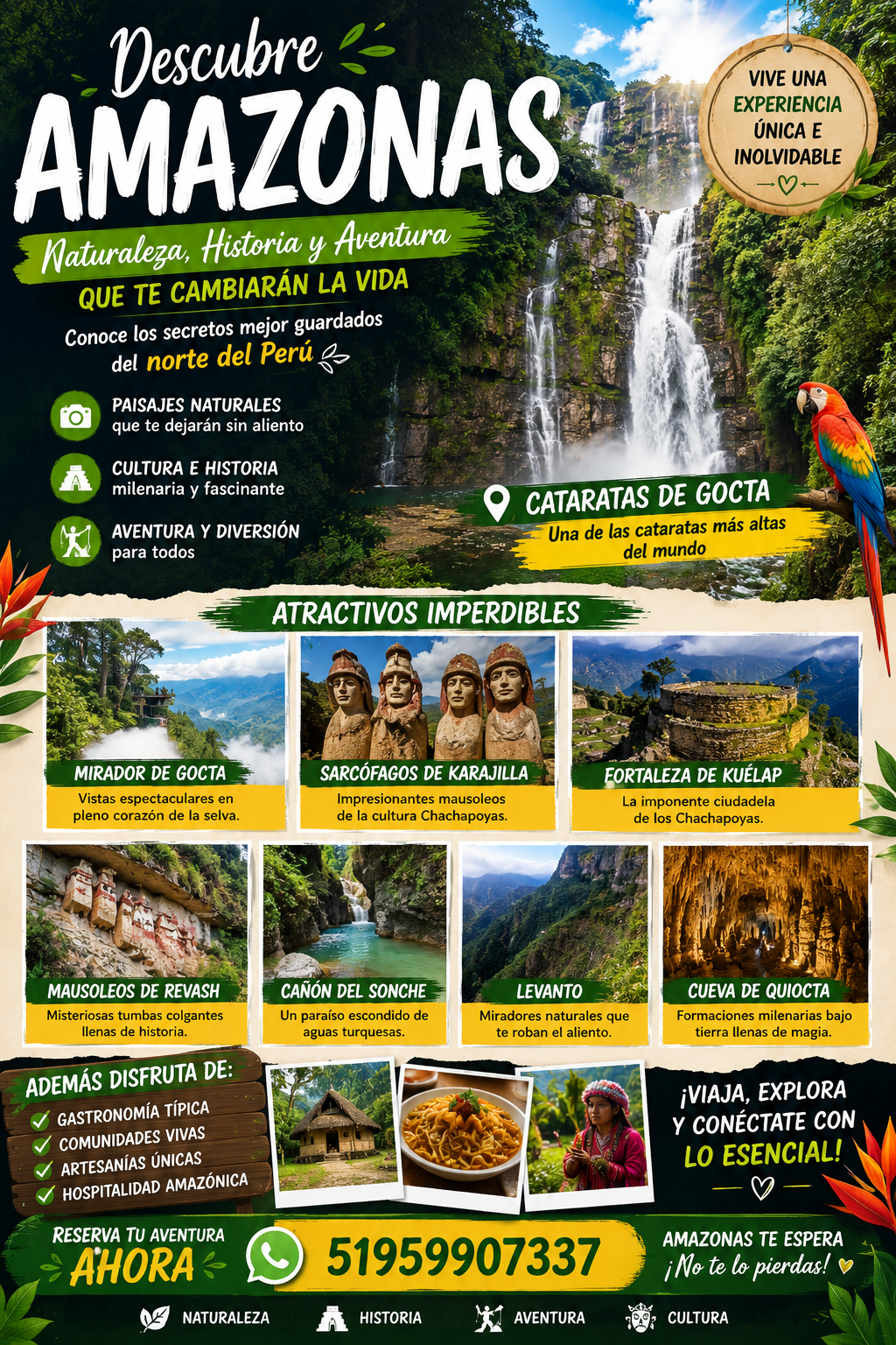 Aventura Amazonas: Explora las Maravillas del Norte de Perú