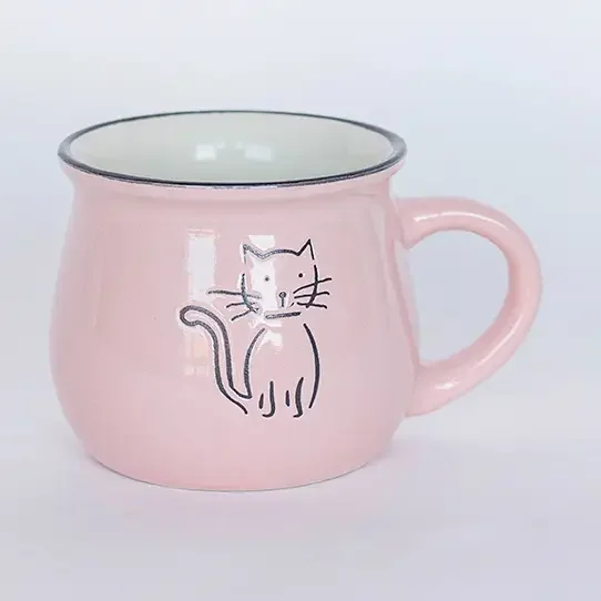 Large Cat Mug - 360ml