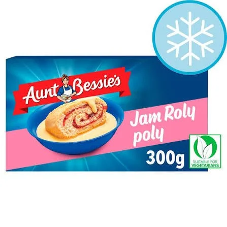 Aunt Bessie's Jam Roly Poly - 300g