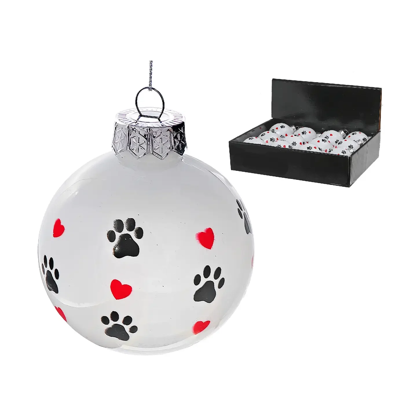 Paw Prints Tree Ornaments