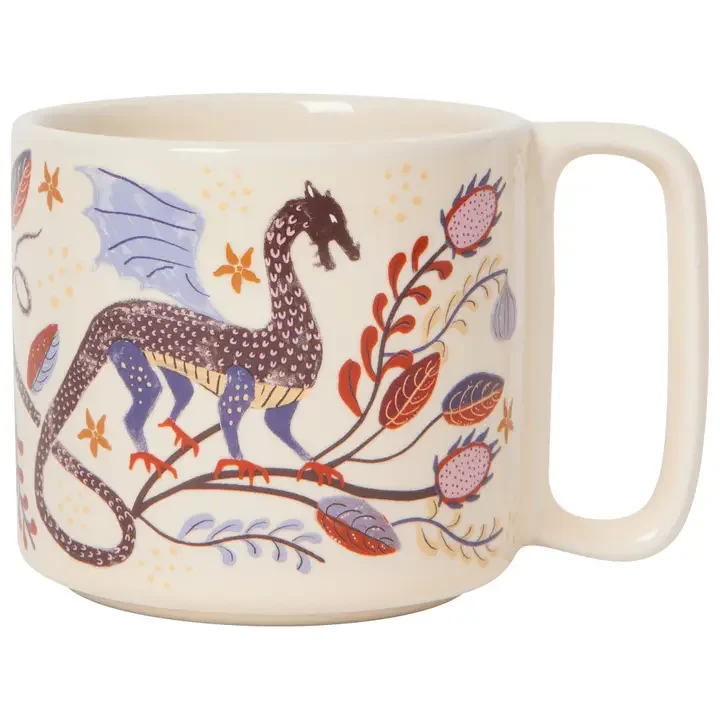 Danica - Dragon Motif Ceramic Mug