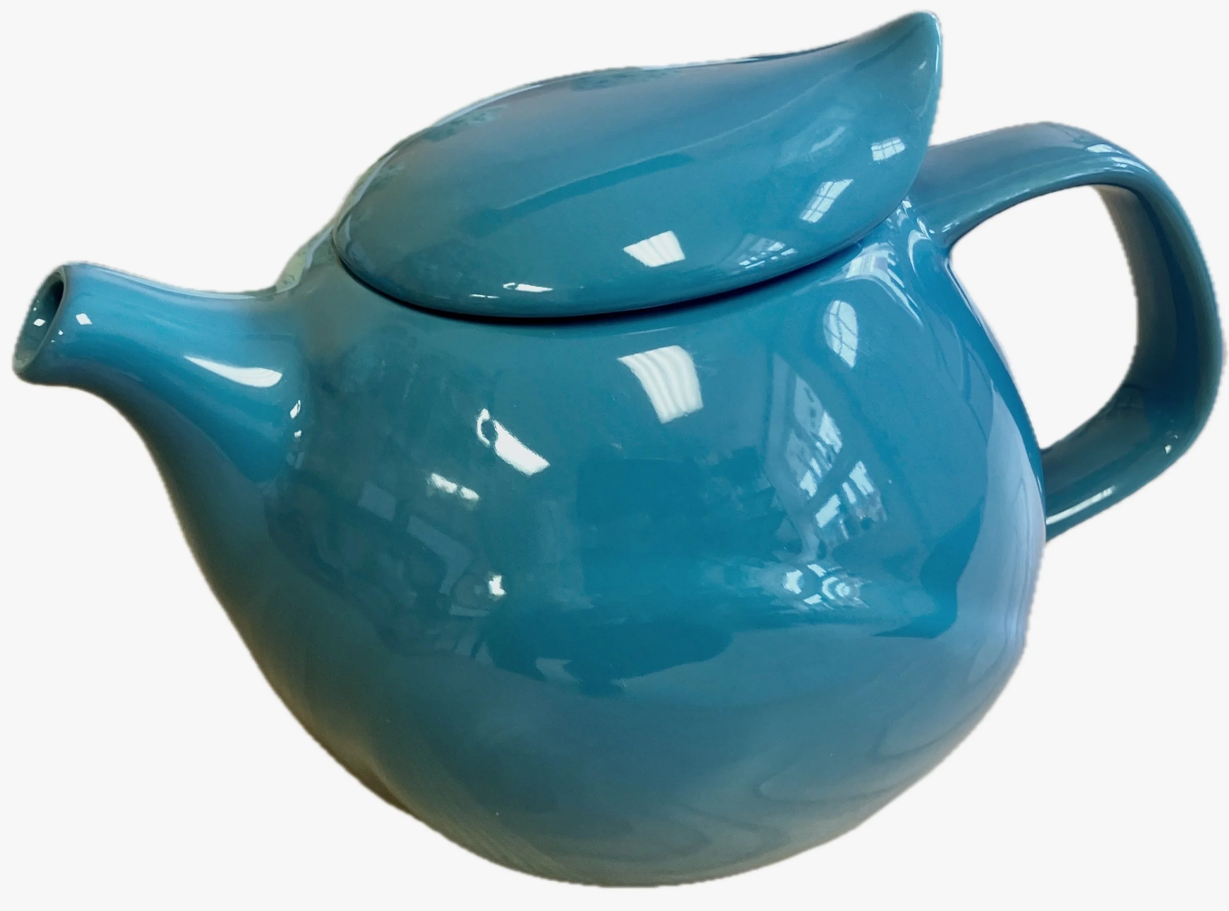 Chirpy Tea Pot - Aqua