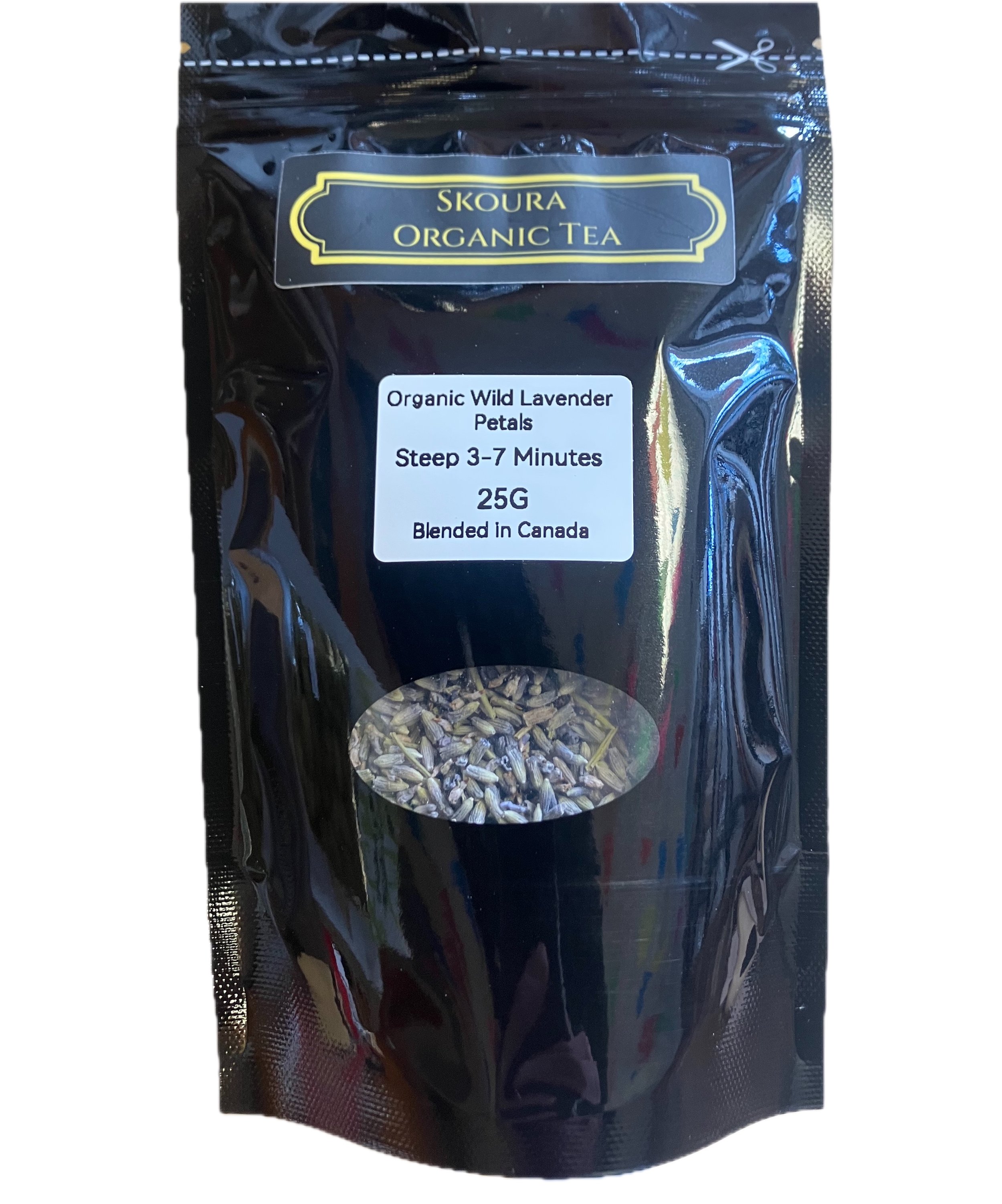 Organic Canadian Blended Loose Leaf Wild Lavender Petals 25G