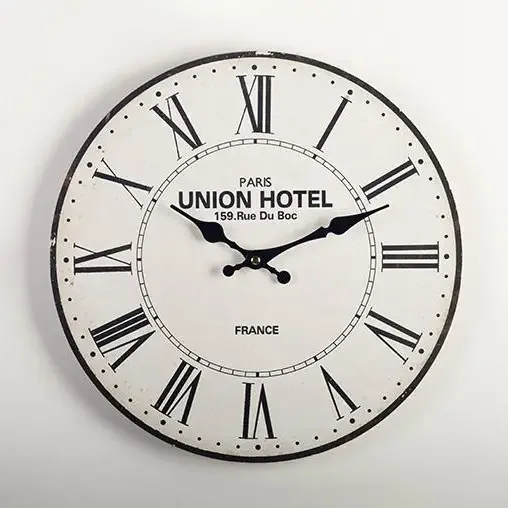 Union Hotel Paris Wall Clock