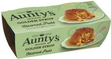 Aunty's Delicious Golden Syrup Steamed Puds x 2