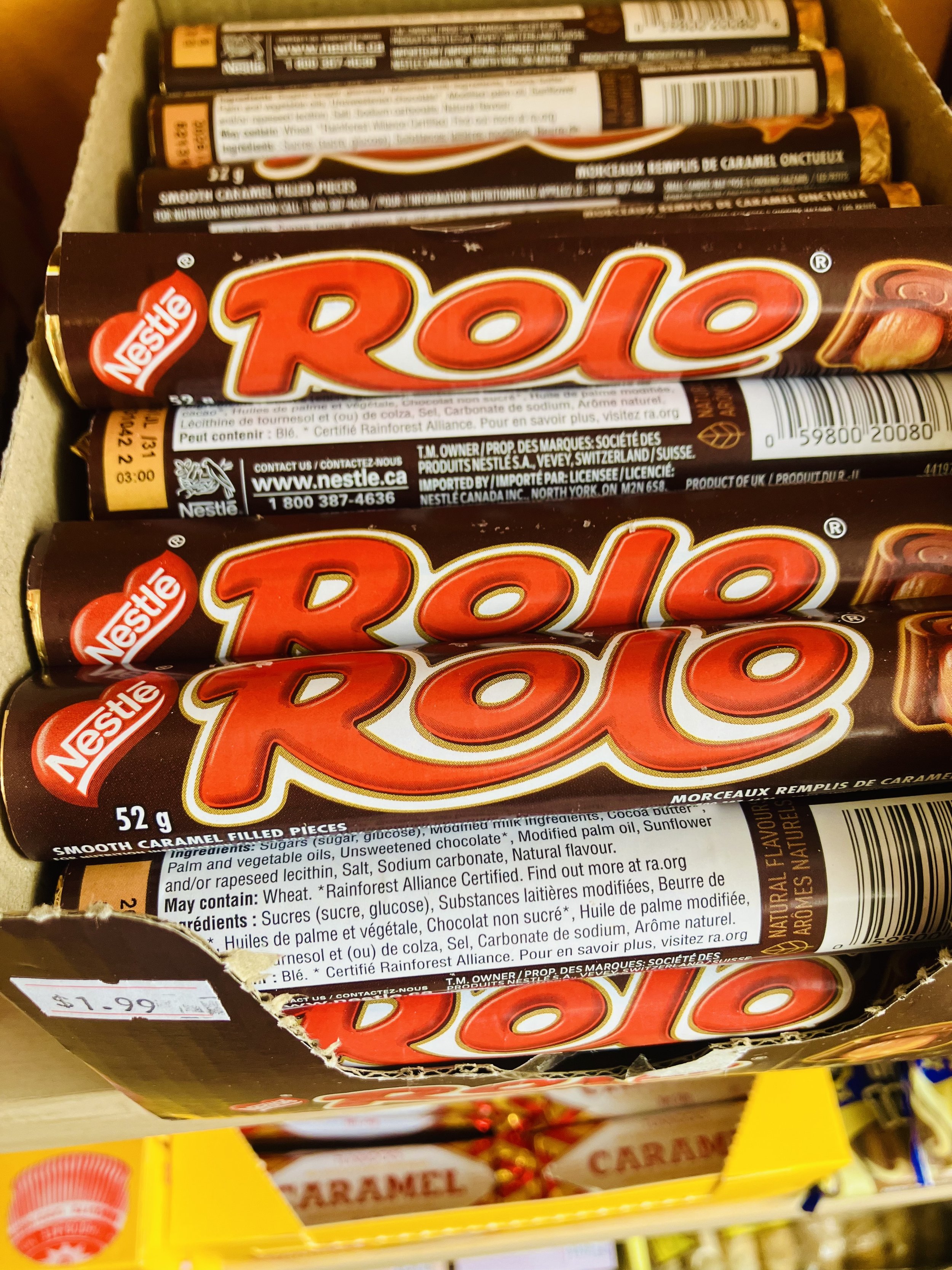 Nestle Rolo Chocolate Candy 52g