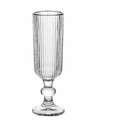 Heavy Ribbed Clear Flute 5oz
