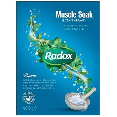 Radox Herbal Muscle Soak Bath Salts 400G