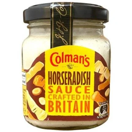 Colman's British Horseradish Sauce 136g