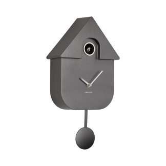Karlsson Cuckoo Clock - Metallic Dark Grey