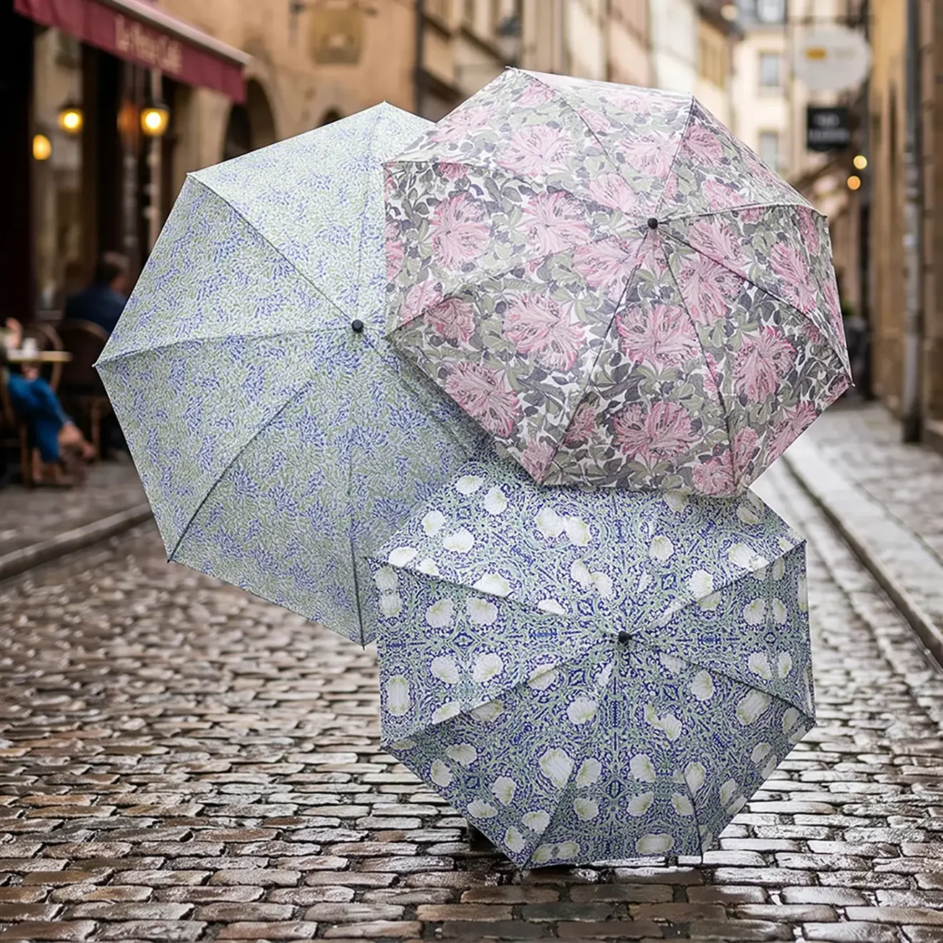 William Morris Folding Umbrella