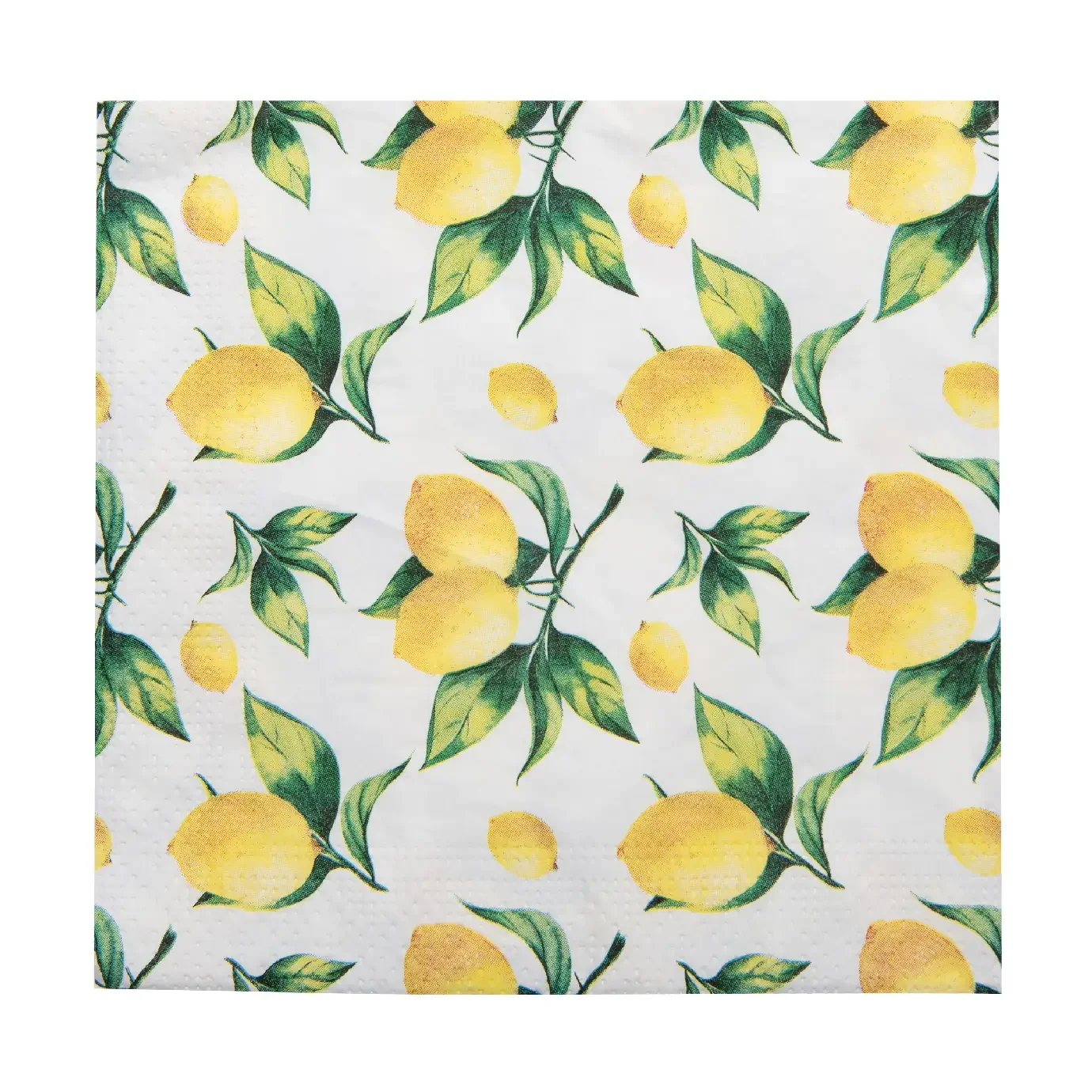 Napkin (Lemons) 20pk Luncheon 3 Ply