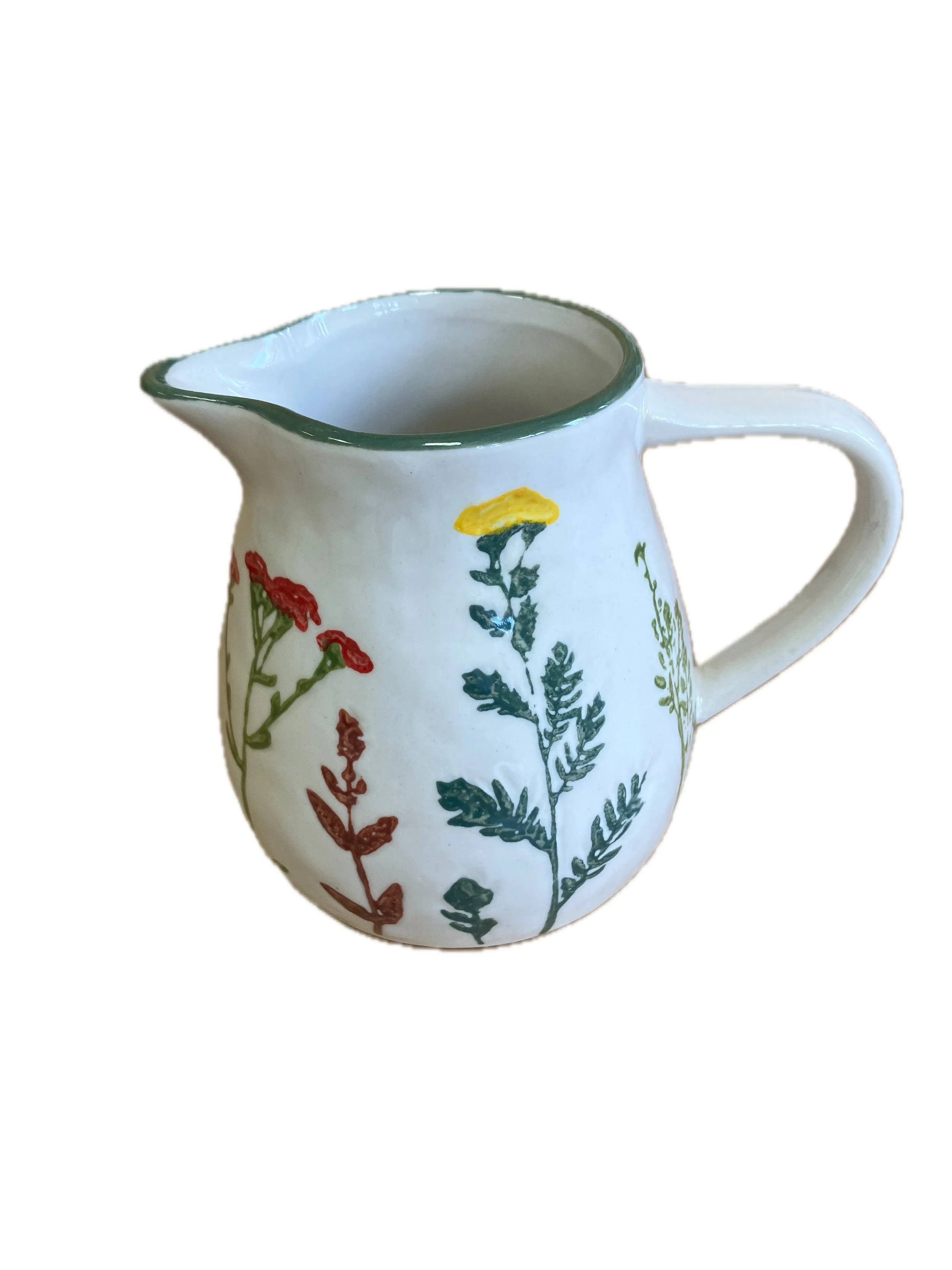 Wildflower Jug Creamer - Hand Painted