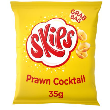 Skips Prawn Cocktail Crisps Grab Bag - 35g