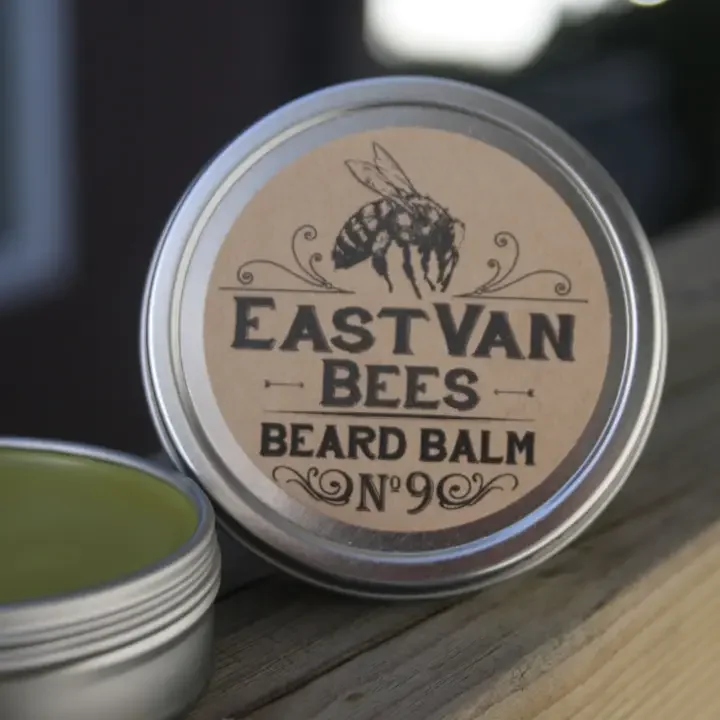 East Van Bees Beard Balm - Woodsy campfire scent - No 7