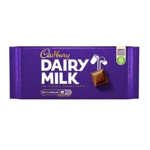 Cadbury Dairy Milk Chocolate Bar 170g - UK