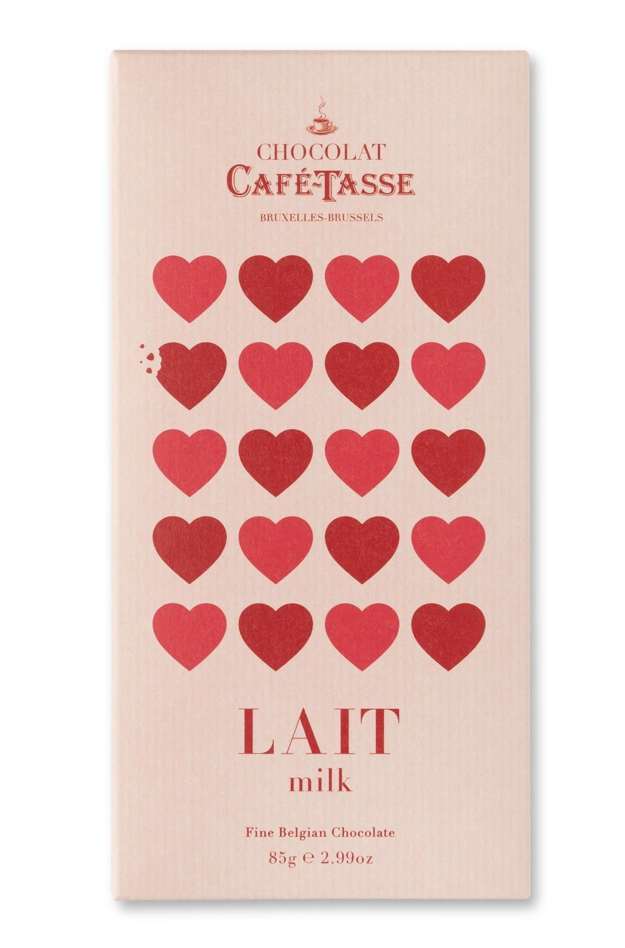 Chocolat Café-Tasse Belgian Milk Chocolate Bar 85g