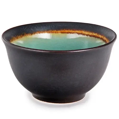 Midori Kanyu 4.5"Dia X 2.5"H Porcelain Rice Bowl