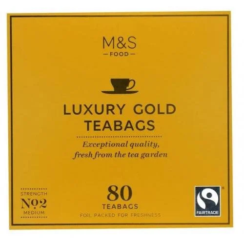 M&S Tea Bags Luxury Gold - 80 bags