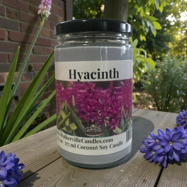 Walkerville Hyacinth Coconut Soy Candle - 12oz/355ml