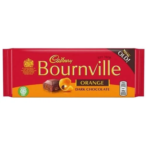 Cadbury Bournville Orange Dark Chocolate - 100g
