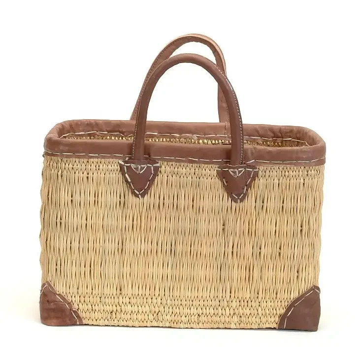 Rectangular Straw Market Bag