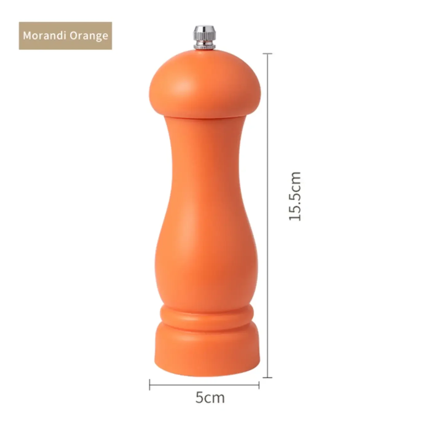 Morandi Salt and Pepper Mill - Orange