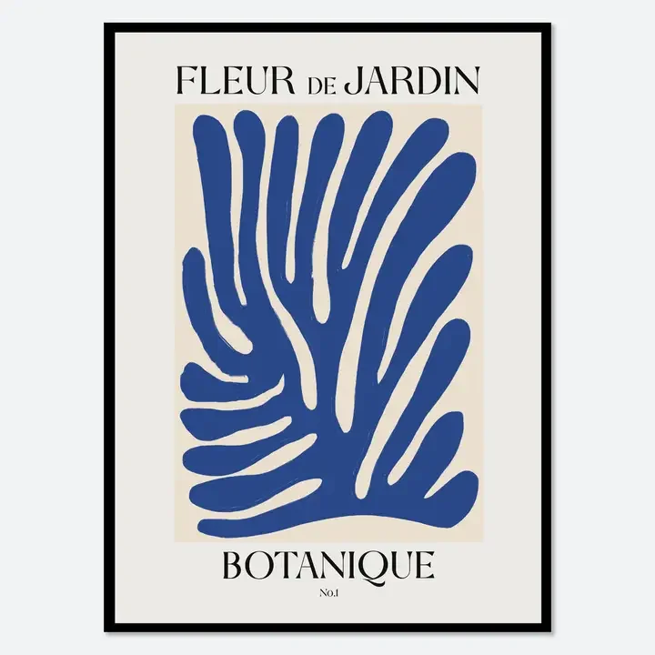 Henri Matisse Vintage Cut-Out Abstract Wall Art Print