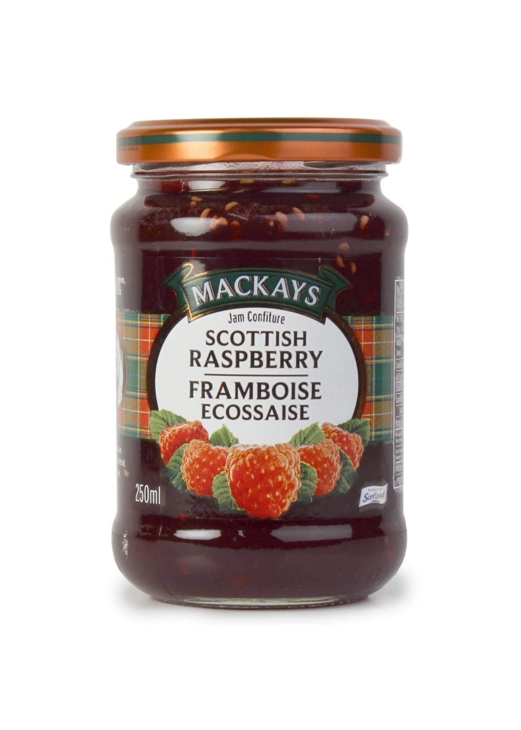 Mackays Scottish Raspberry Jam 250ml