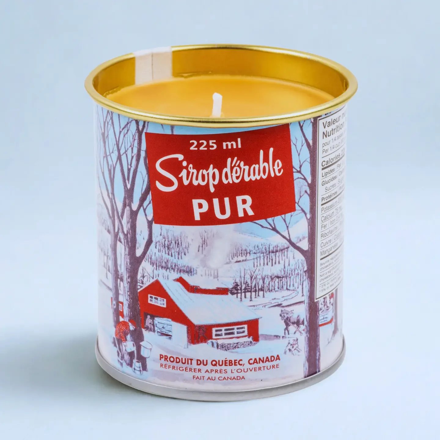 Maple Syrup Candle in Iconic Tin Can - 225ml