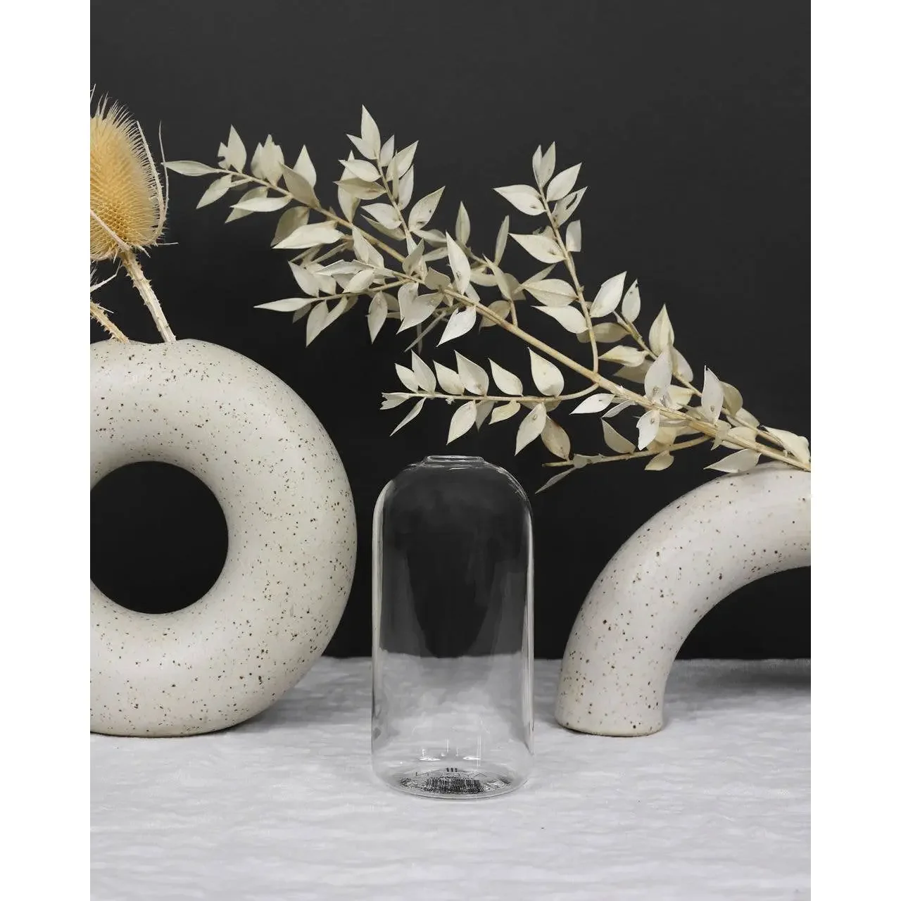 Everlasting Candle - Wylie Clear Vase Candle Holder