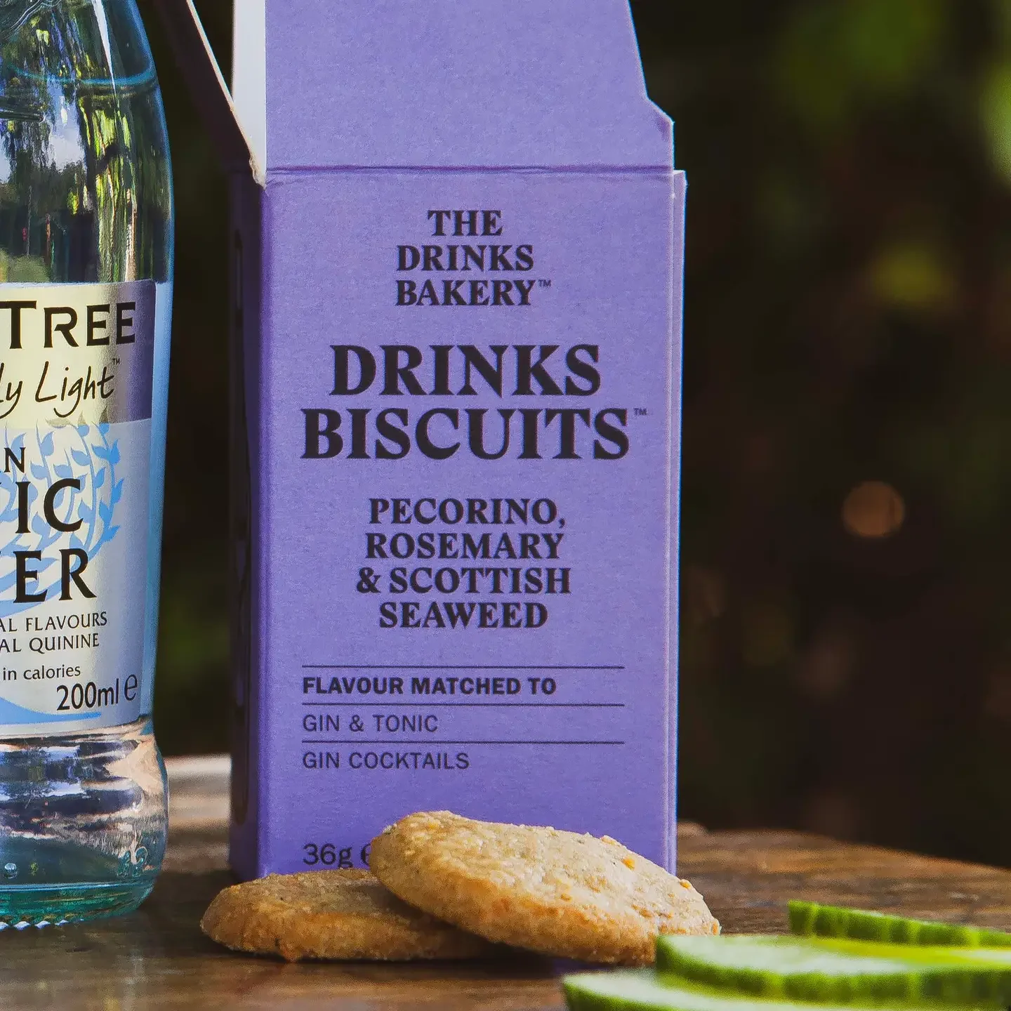 Drinks Biscuits Pecorino, Rosemary & Seaweed 36g