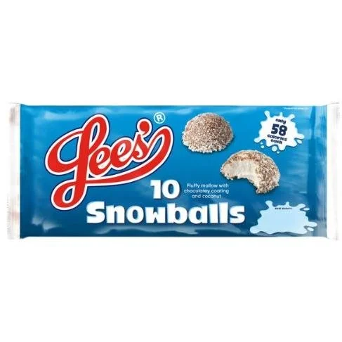 Lee's Classic Snowballs - Pack of 10