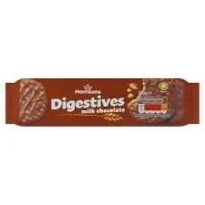 Morrison's Milk Chocolate Digestive Biscuits 300g