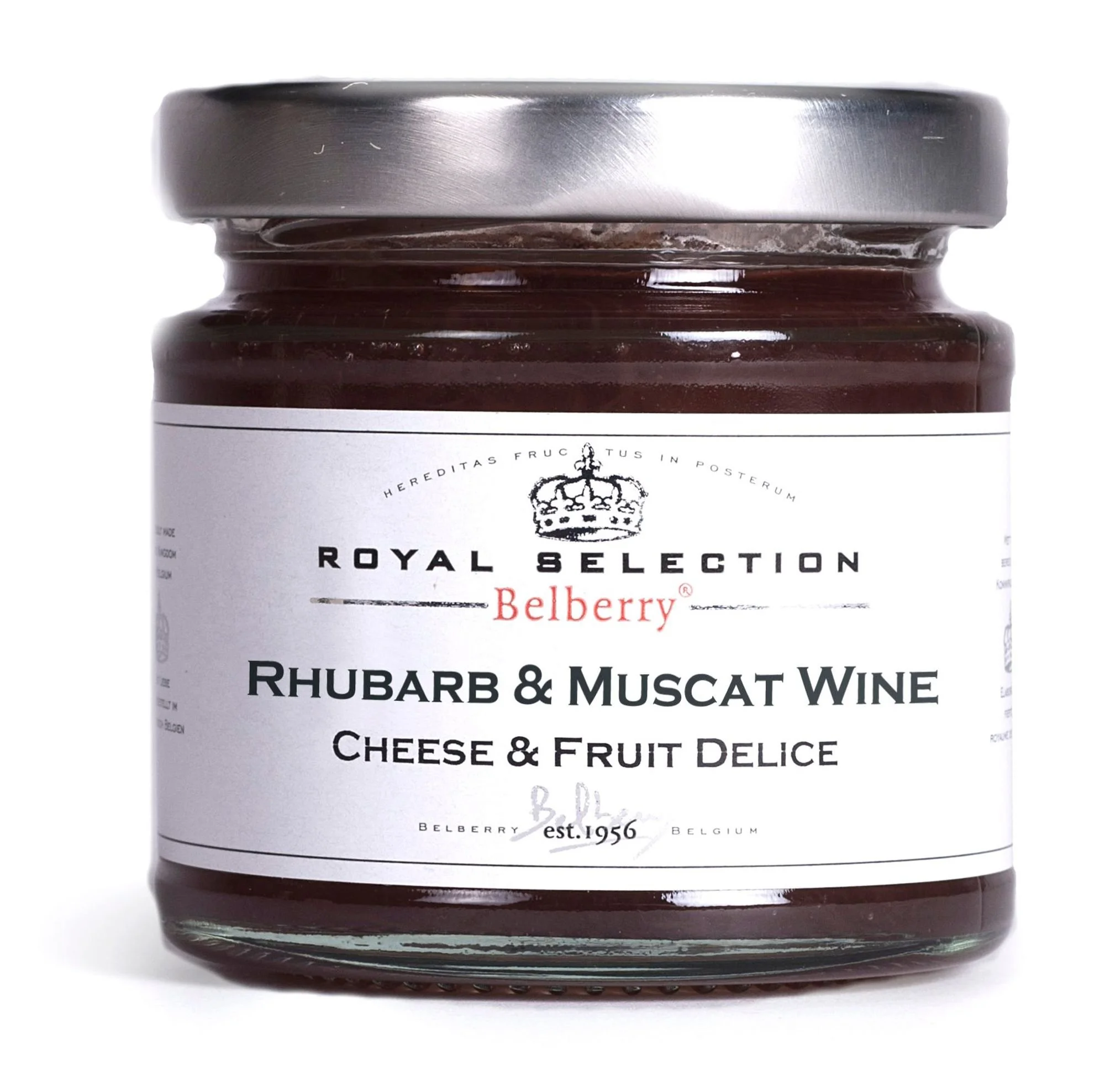 Belberry Rhubarb & Muscat Wine Cheese & Fruit Delice  130g