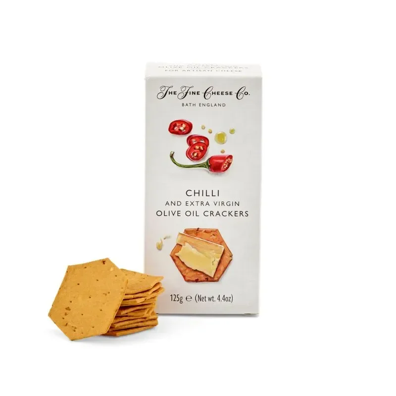 Fine Cheese Co. Chilli & Extra Virgin Olive Oil Crackers 125g