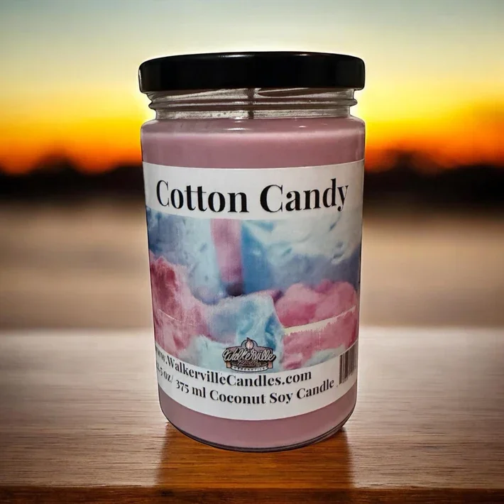 Walkerville Cotton Candy Coconut Soy Candle - 355ml/12oz