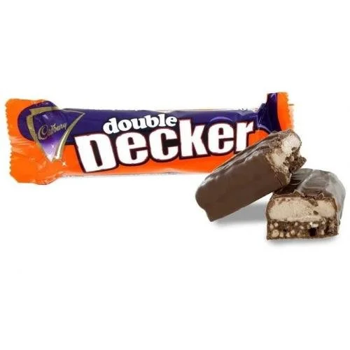 Cadbury Double Decker Chocolate Bar 54.5g