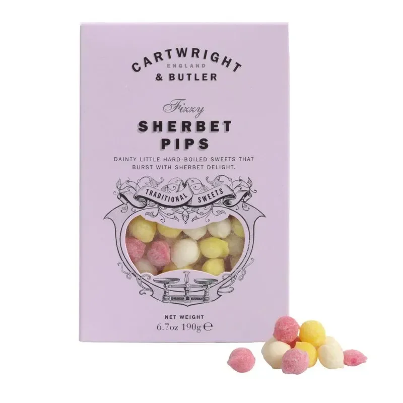 Cartwright & Butler Fizzy Sherbet Pips 190g