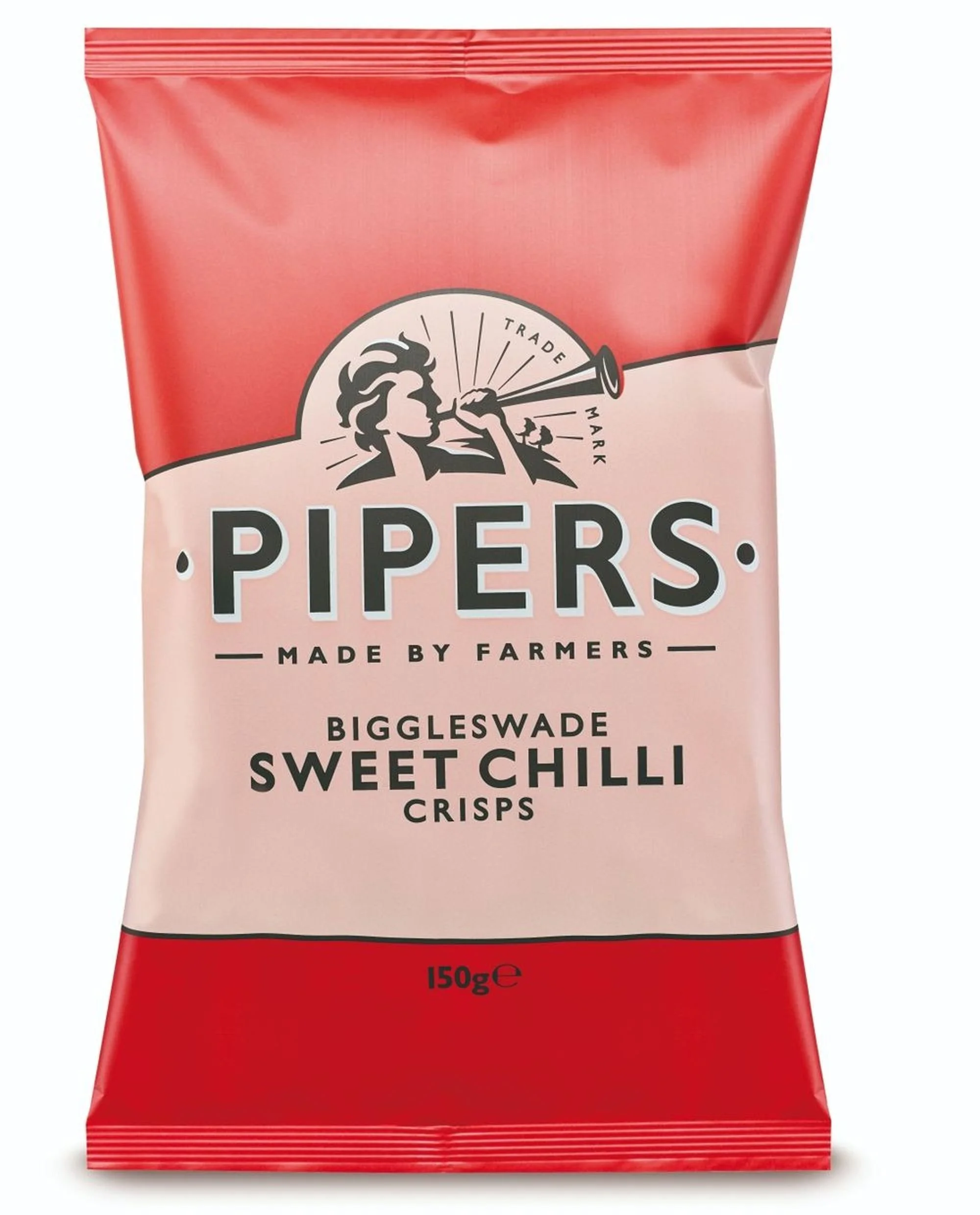 Pipers Biggleswade Sweet Chilli Crisps 150G