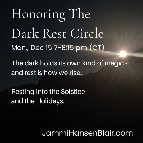 Honoring The Dark Yoga nidra - 34 minutes