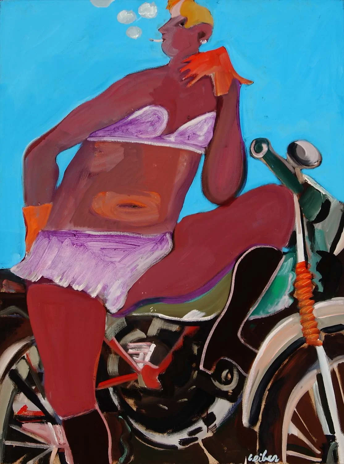 Amazon Bike Rider, 1983