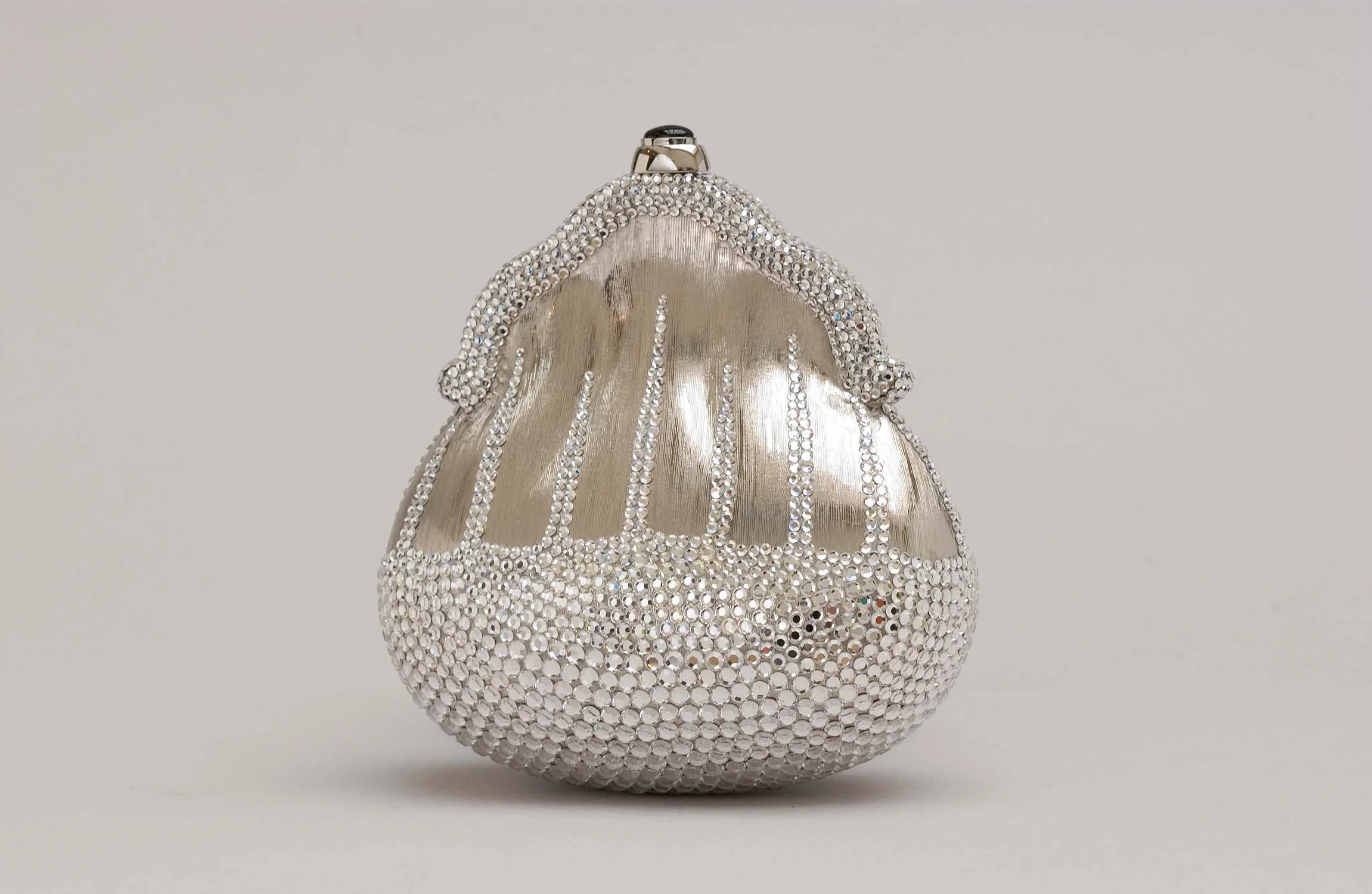 Chatelaine in Silver with Clear Crystal Rhinestones, 1967