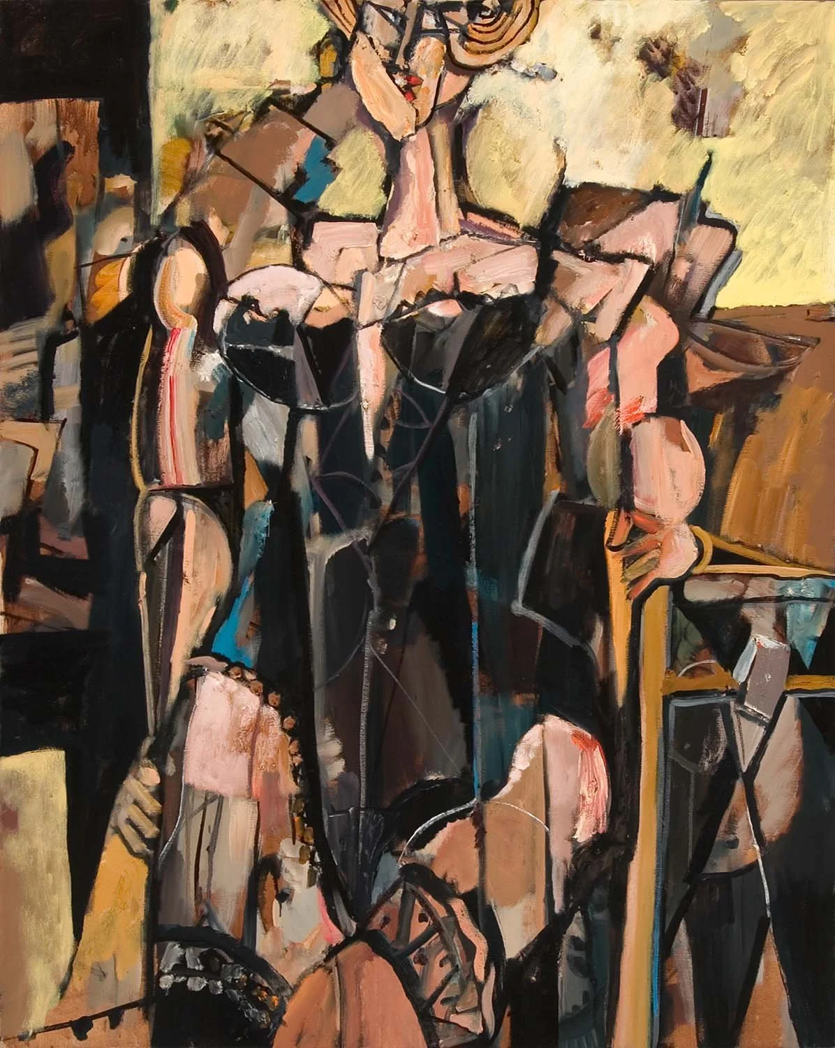 Standing Model in Scanties, 1993