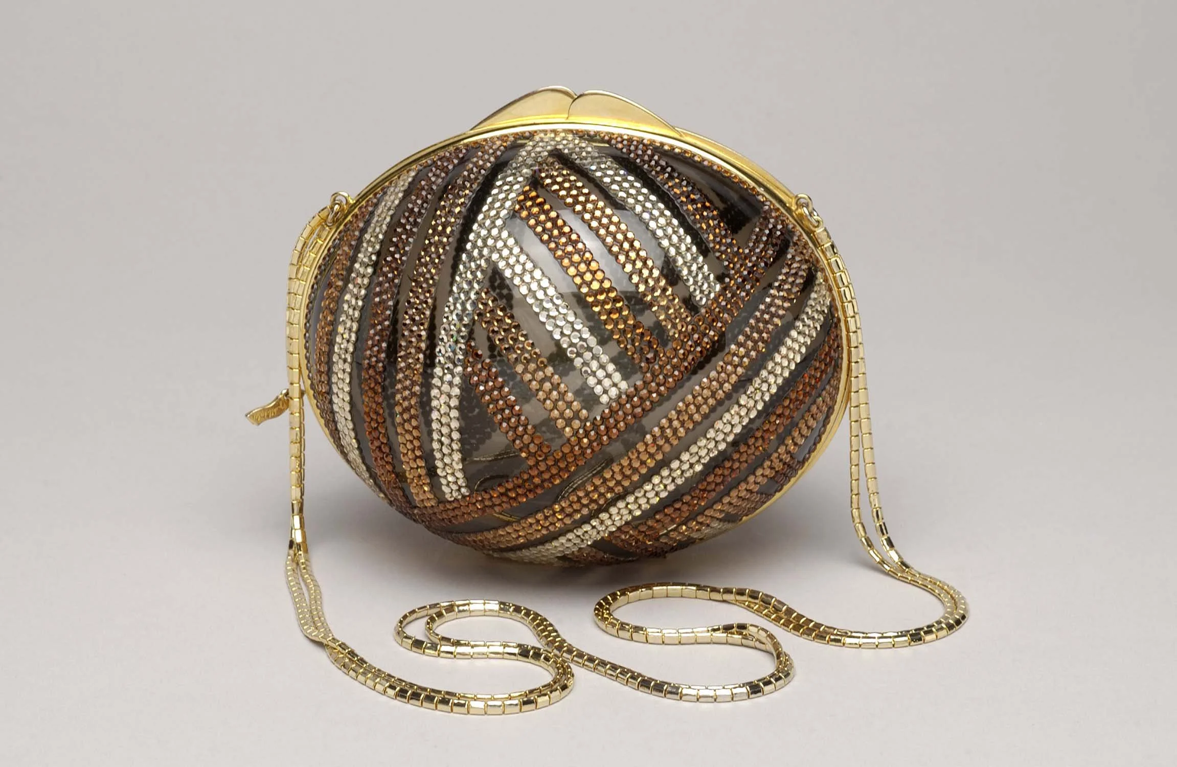Lucite Egg Minaudiere, 1971