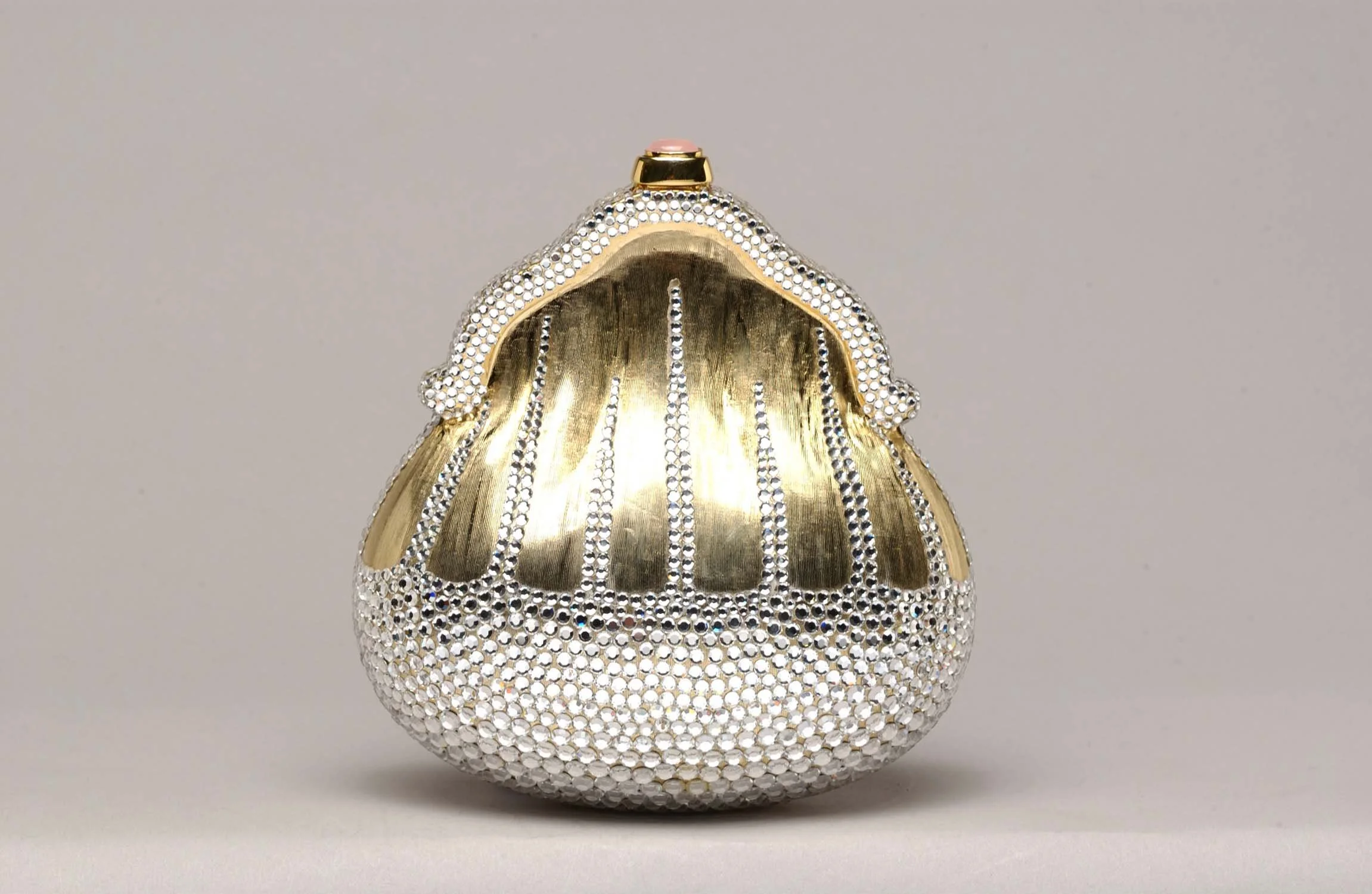 
Chatelaine in Gold with Clear Rhinestones, 1967