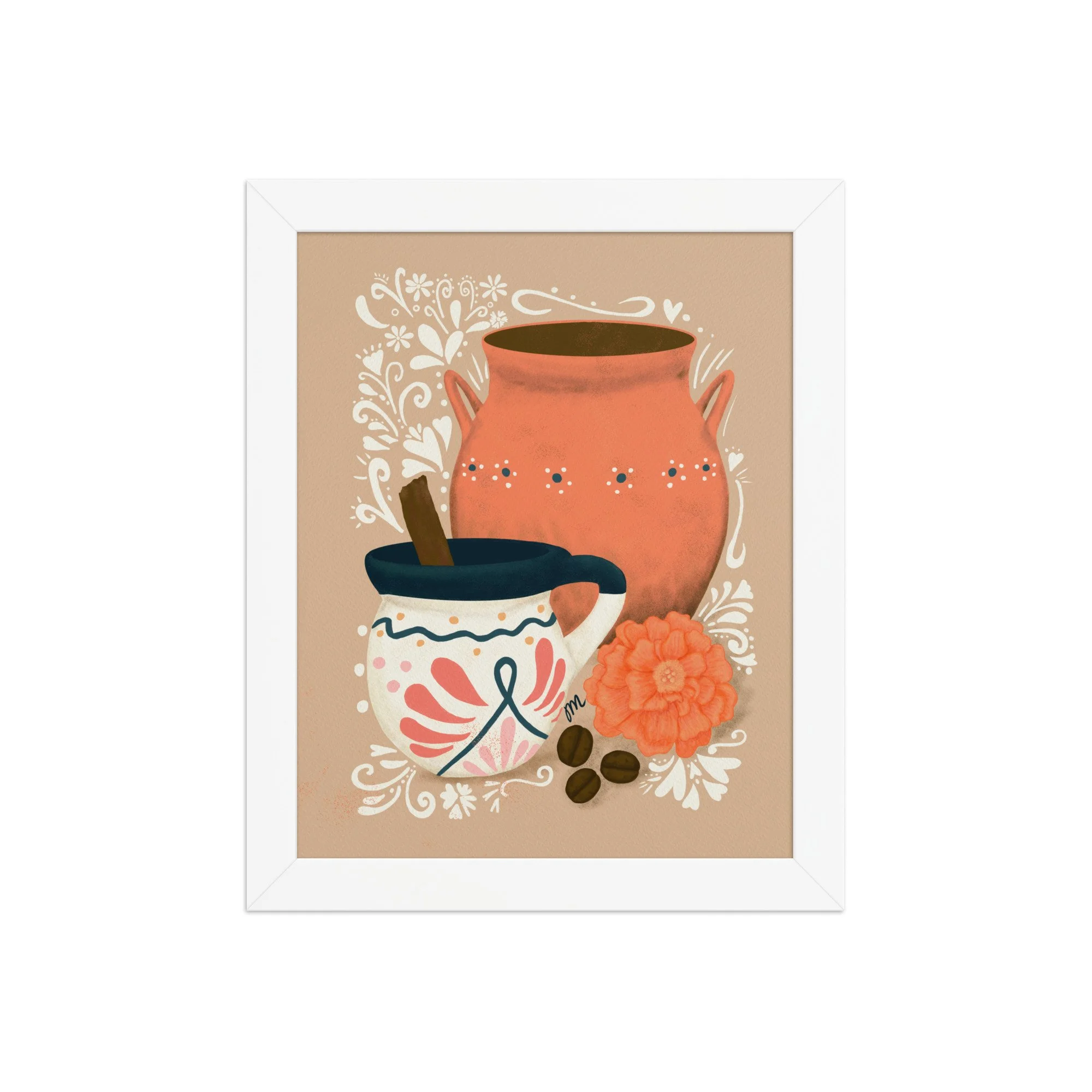 Cafe de Olla Framed Print
