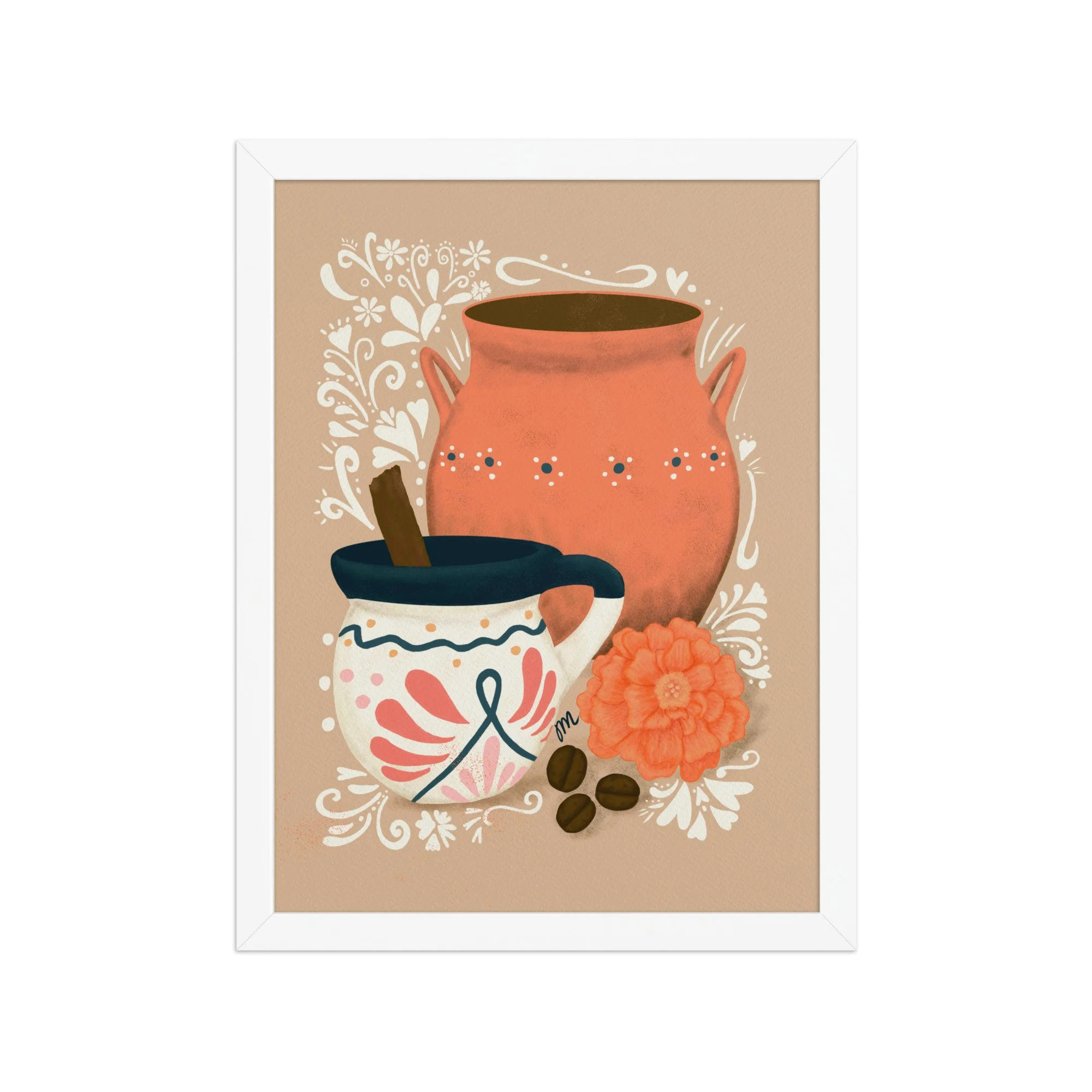 Cafe de Olla Framed Print